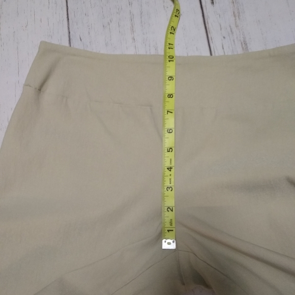 TRIBELLA SPORT stretch pull on tan pants,  14 - Picture 8 of 9